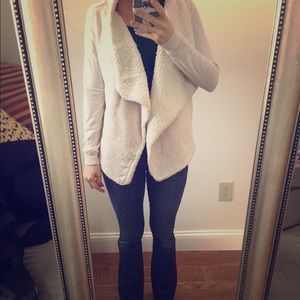 Sheep skin (Sherpa fur) jacket/sweatshirt